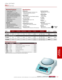 Thumbnail of document Data Sheet - FX-i Series